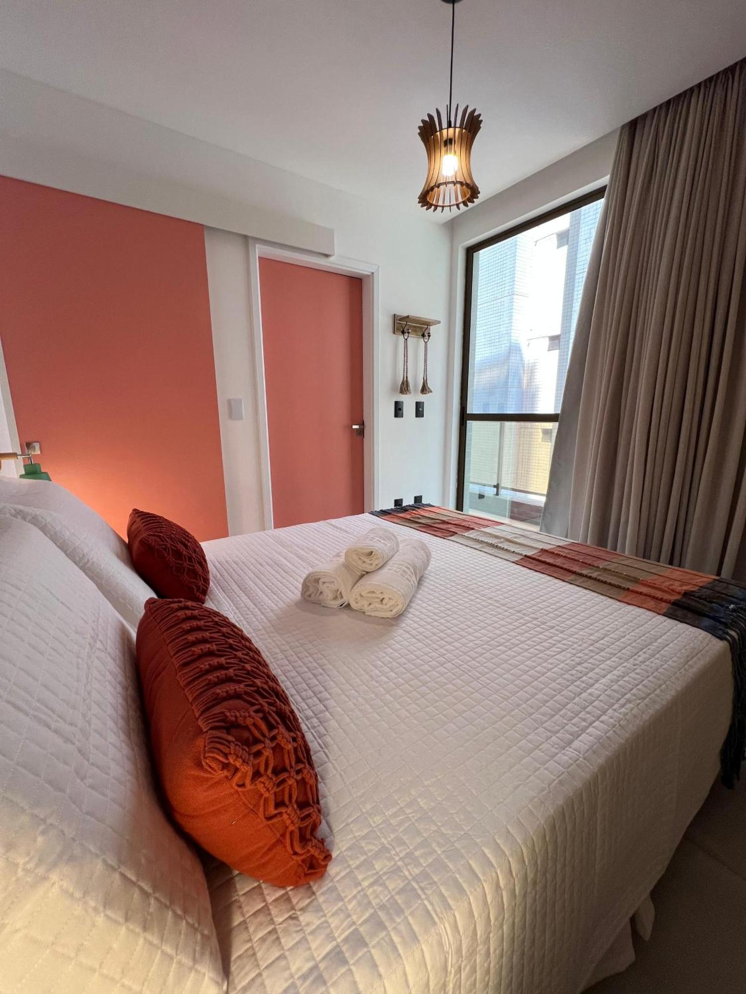 Apartamento Charmoso Flat Com Varandao Em Tambau